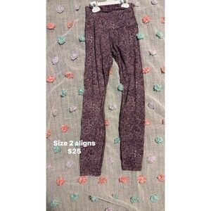 Lululemon size 2 align leggings